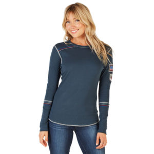 Alp-n-Rock Ski USA II Crew Womens Shirt 2019