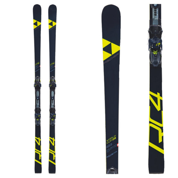 Fischer RC4 WC GS Curv Women's Race Skis with NA Bindings 2019