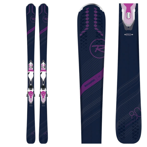 Rossignol Experience 80 CI W Womens Skis with Xpress 11 Bindings 2019