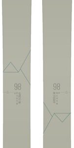 Rocky Mountain Underground Men's Apostle 98 Wood Skis
